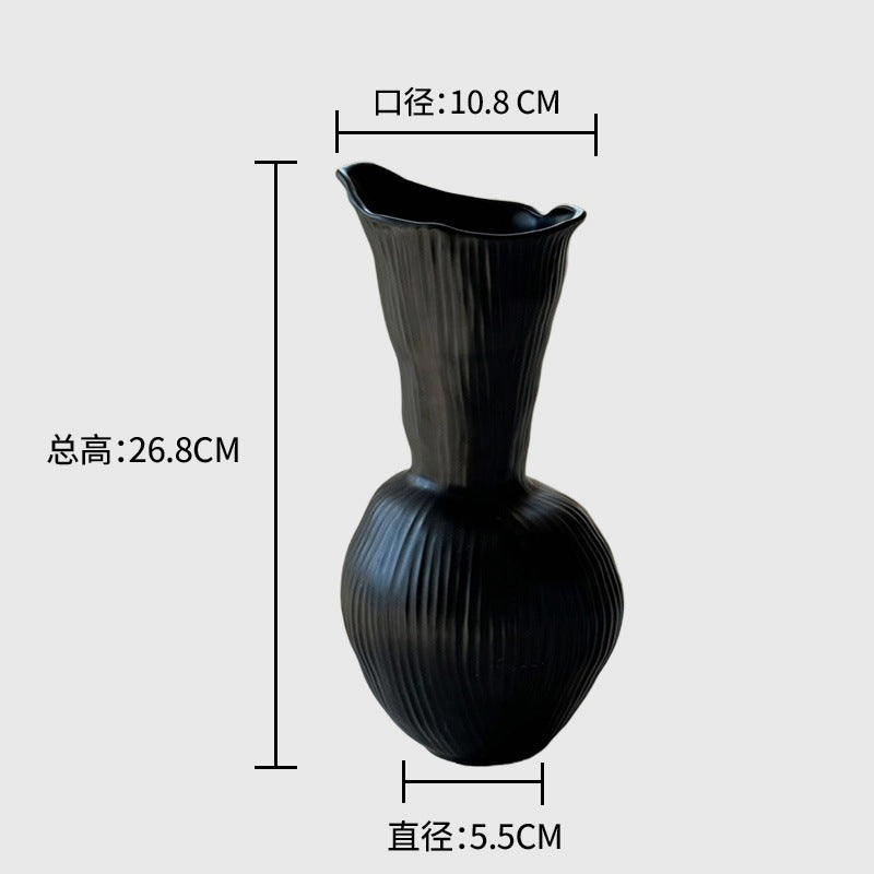 French Ceramic Table Vase