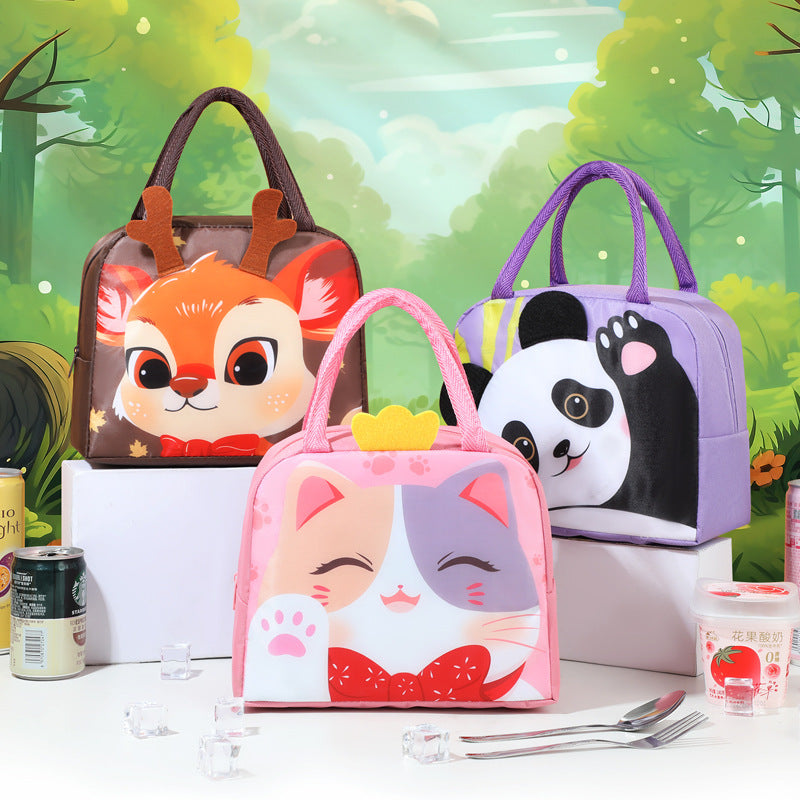 Fun Cartoon Lunch Tote