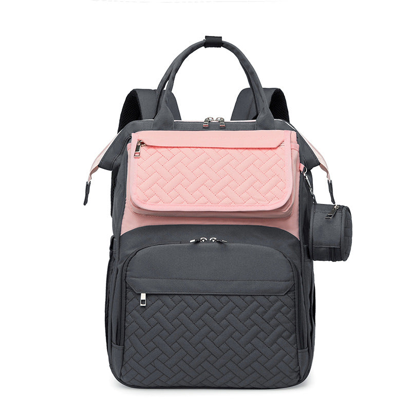 Multi-Functional Quilted Travel Backpack Kalsten
