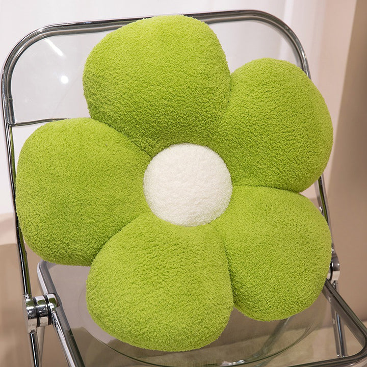 Blossom-shaped cuddle cushion Kalsten