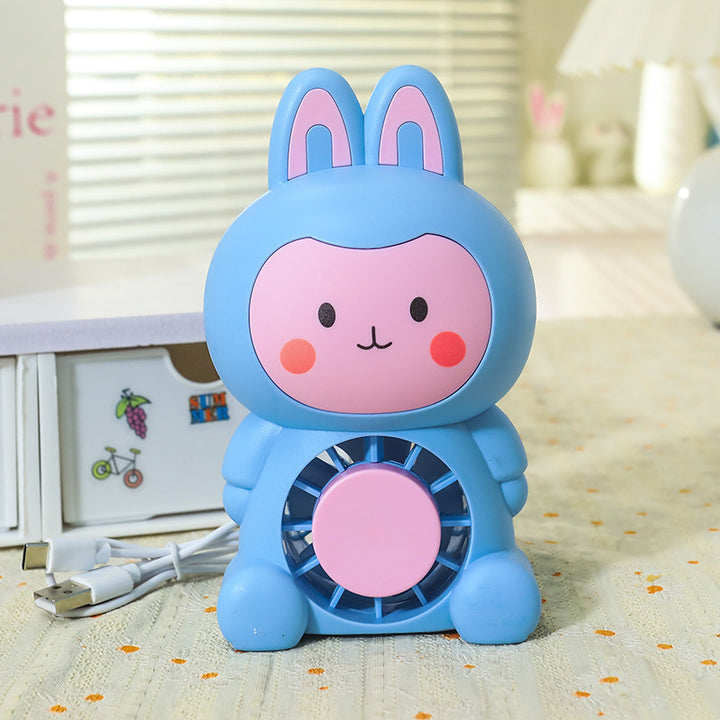 Women's portable USB mini fan in cute rabbit design Kalsten