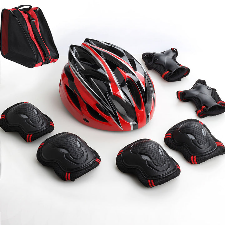 Safety Helmet and Protective Gear Set Kalsten