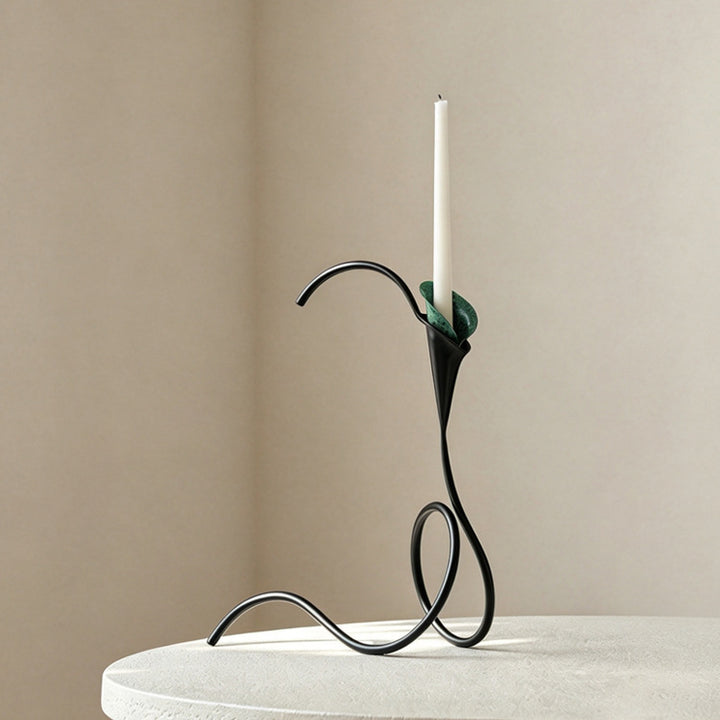 Sculptural Floral Decorative Stand