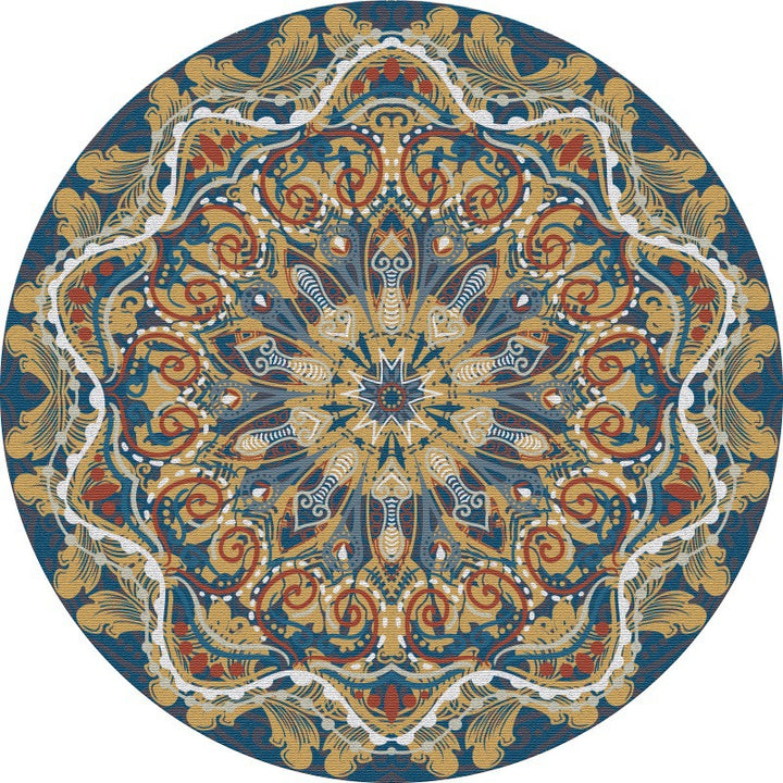 Mandala-Inspired Decorative Area Rug Kalsten