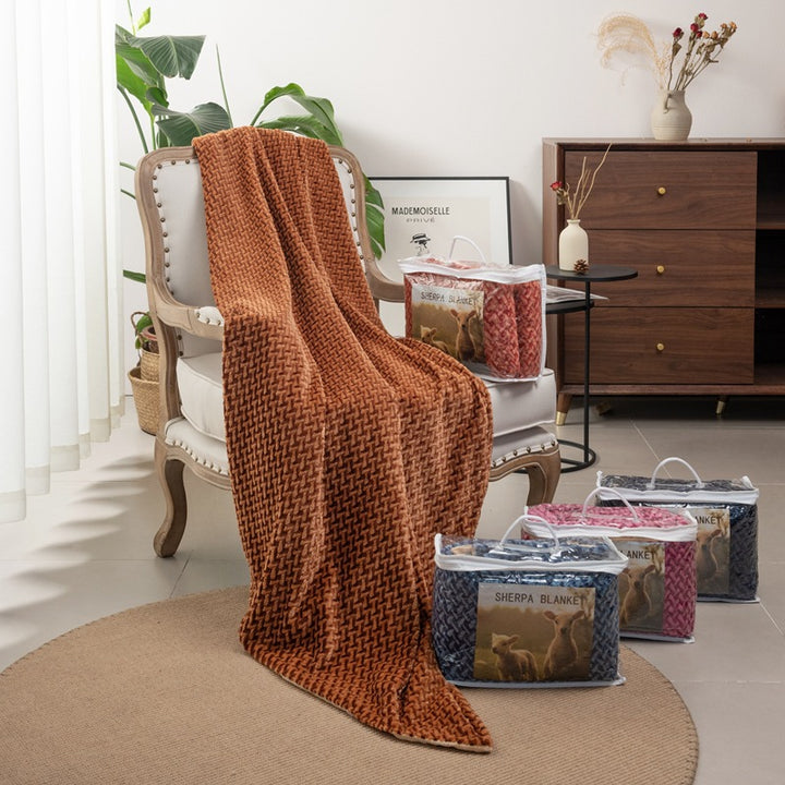 Women's soft and cozy microfiber blanket Kalsten