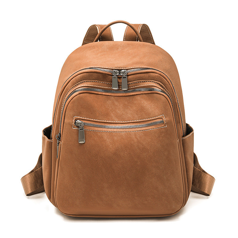 Premium Leather Travel Backpack Kalsten