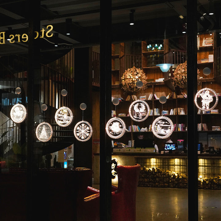 LED Snowman Decorative Hanging Light Kalsten