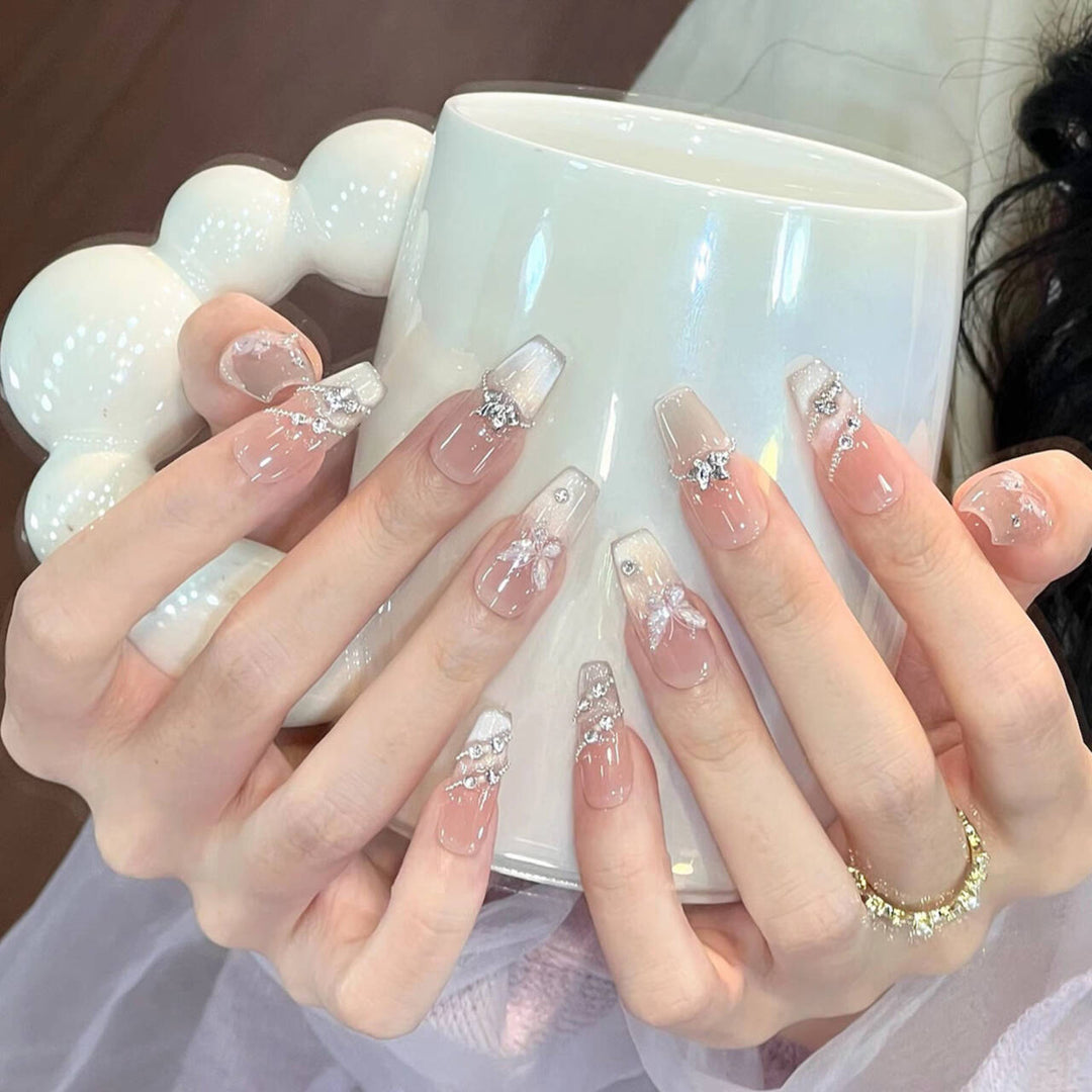 Whimsical Character-Designed Press-On Nail Art Kalsten