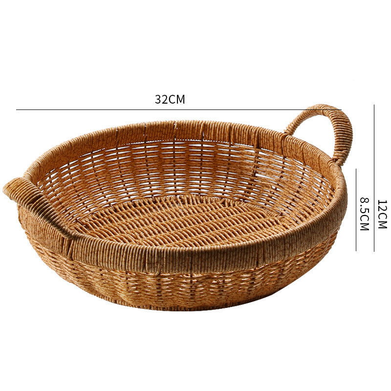 Handcrafted Wicker Storage Basket Kalsten