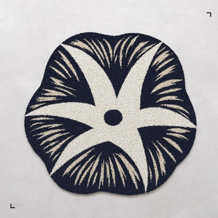 Floral Shaped Area Rug  1789754099