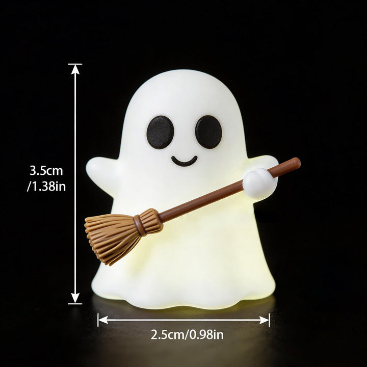 Cute silicone cable protector figure ghost with bat design