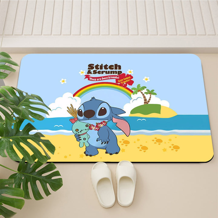 Beach-Themed Floor Mat