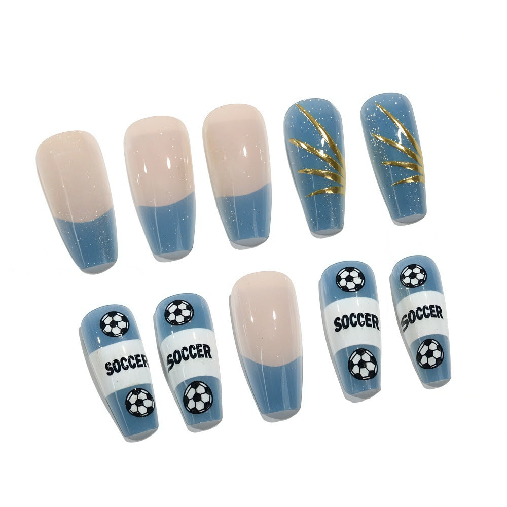 Football-Inspired Art Nails Kalsten