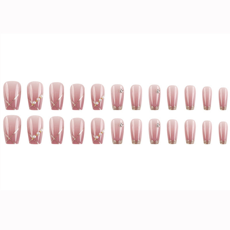 Artificial nails with heart design Kalsten