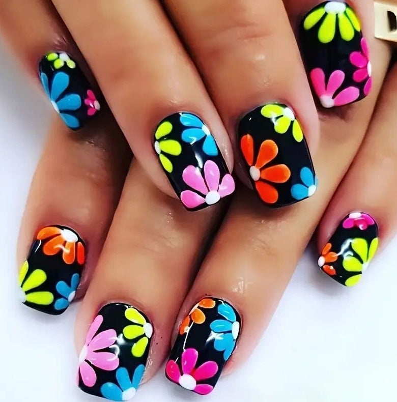 Floral Gradient Nail Art Kit Kalsten