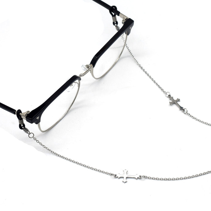 Stylish Cross-Designed Eyewear Chain Kalsten