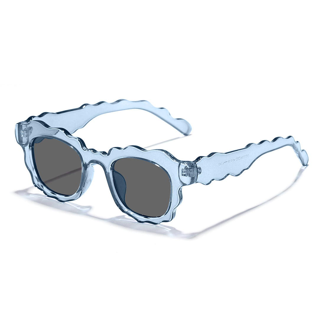 Women's eye-catching sunglasses in creatively designed cloud frame Kalsten