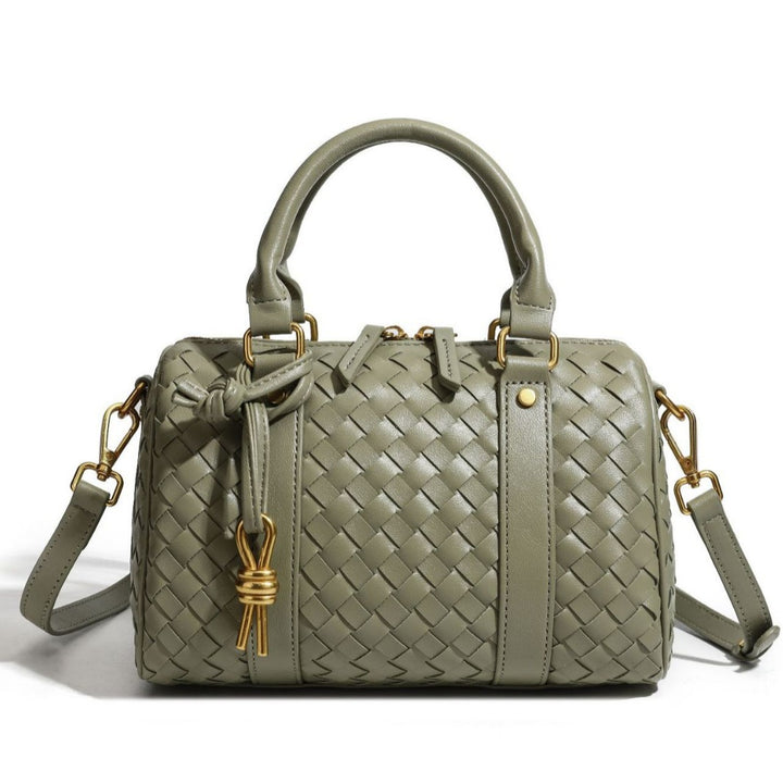 Woven Leather Handbag Kalsten