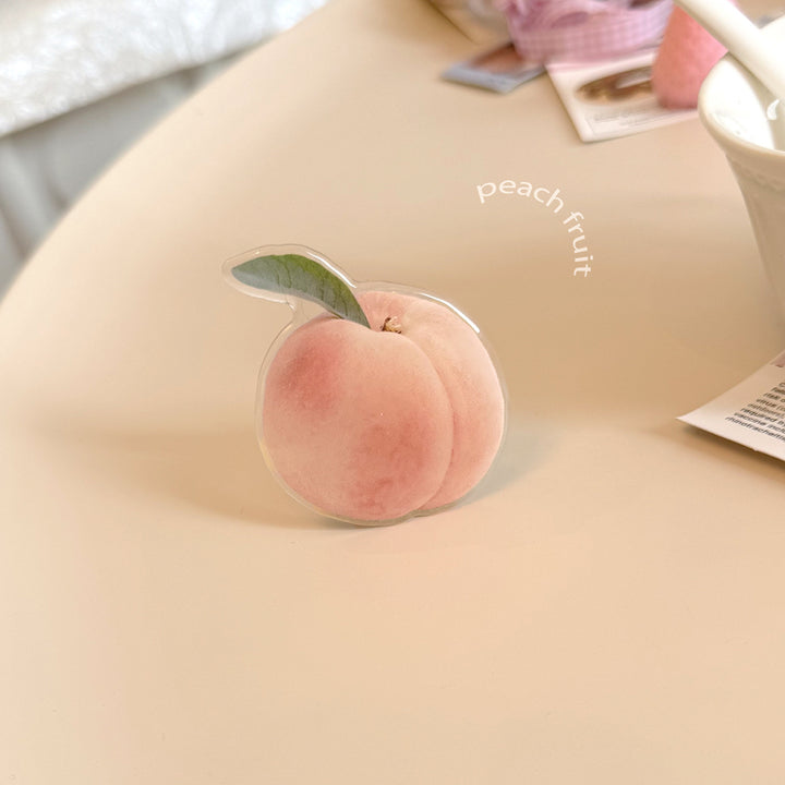 Original refrigerator magnet in peach design Kalsten