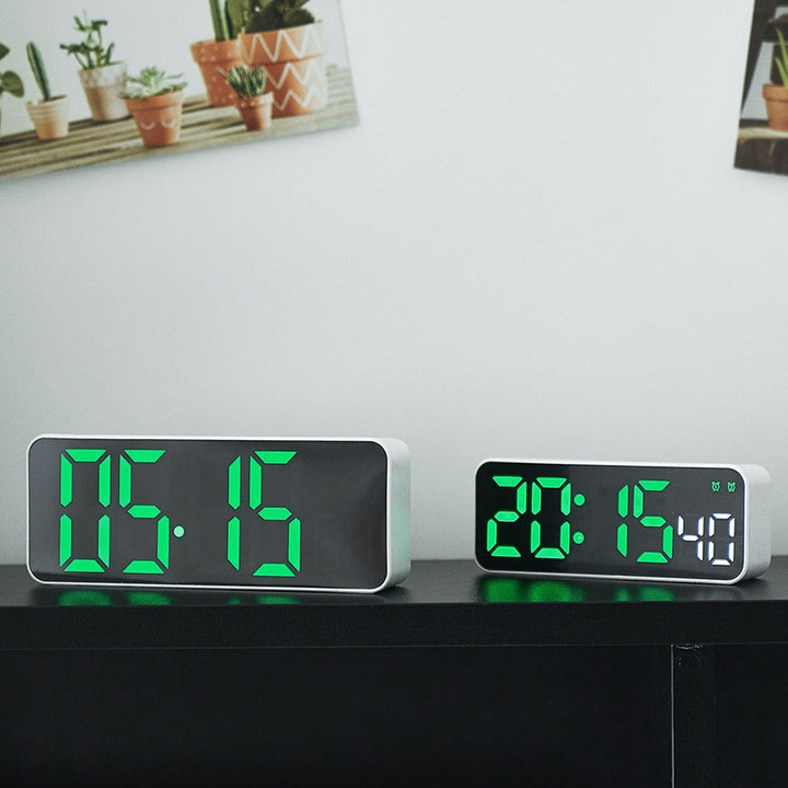 Digital Alarm Clock with Large LED Display and Dual Alarm Function Kalsten