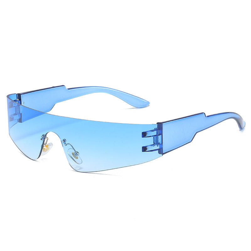 Oversized Protective Shield Sunglasses Kalsten