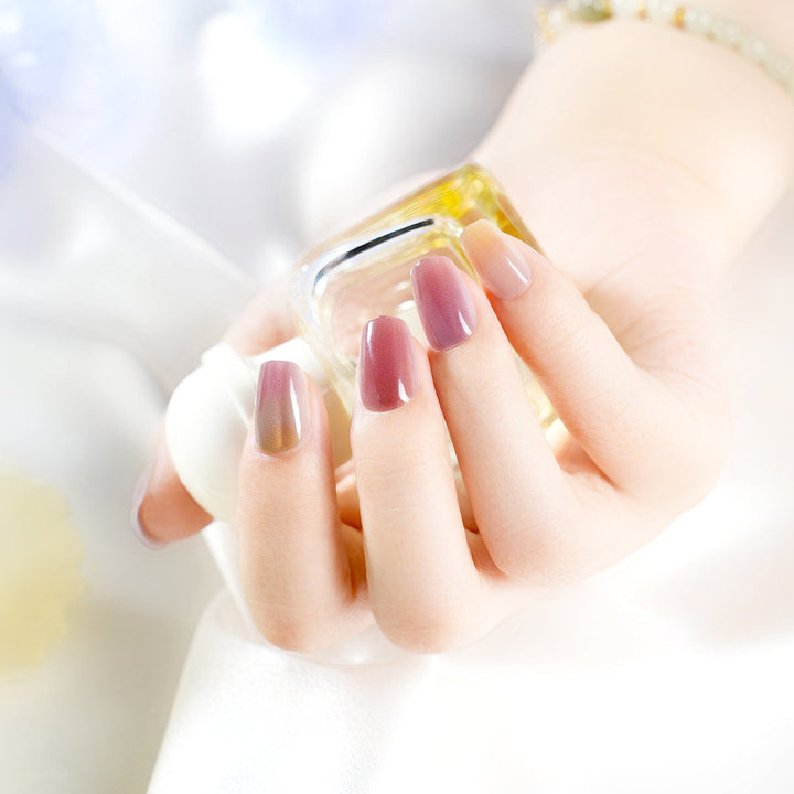 Ombre Effect Press-On Nail Set Kalsten