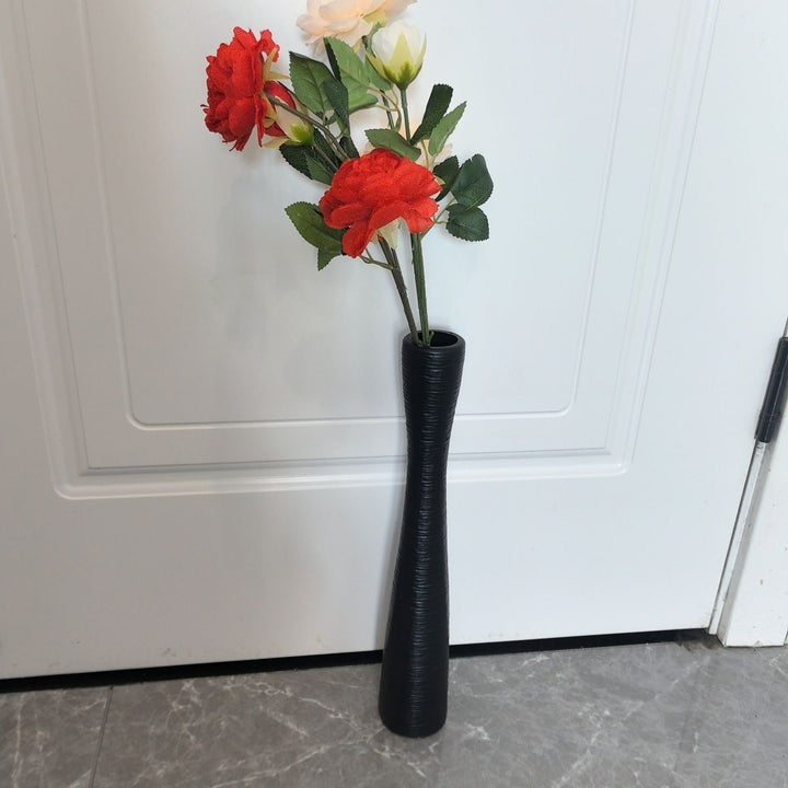 Textured Tall Decorative Vase Kalsten