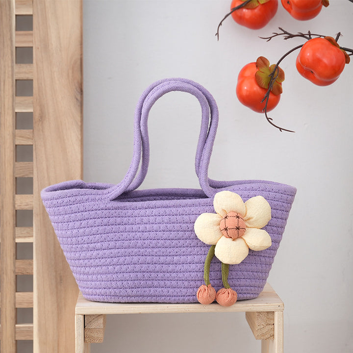 Flower-shaped tote bag Kalsten
