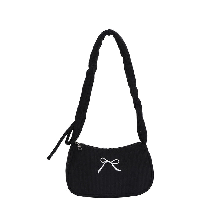 WoElegant Textured Corduroy Crossbody Bag Kalsten
