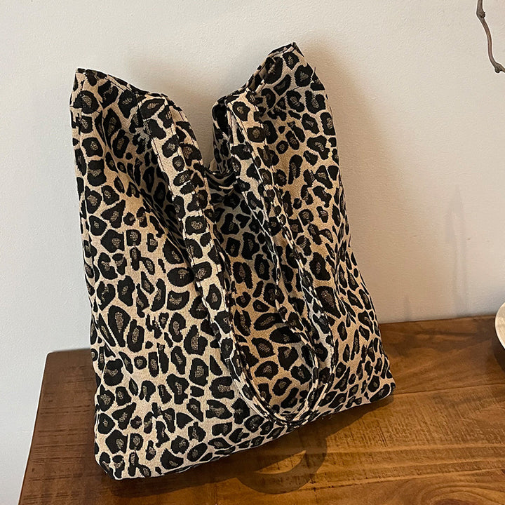 Leopard Print Tote Bag