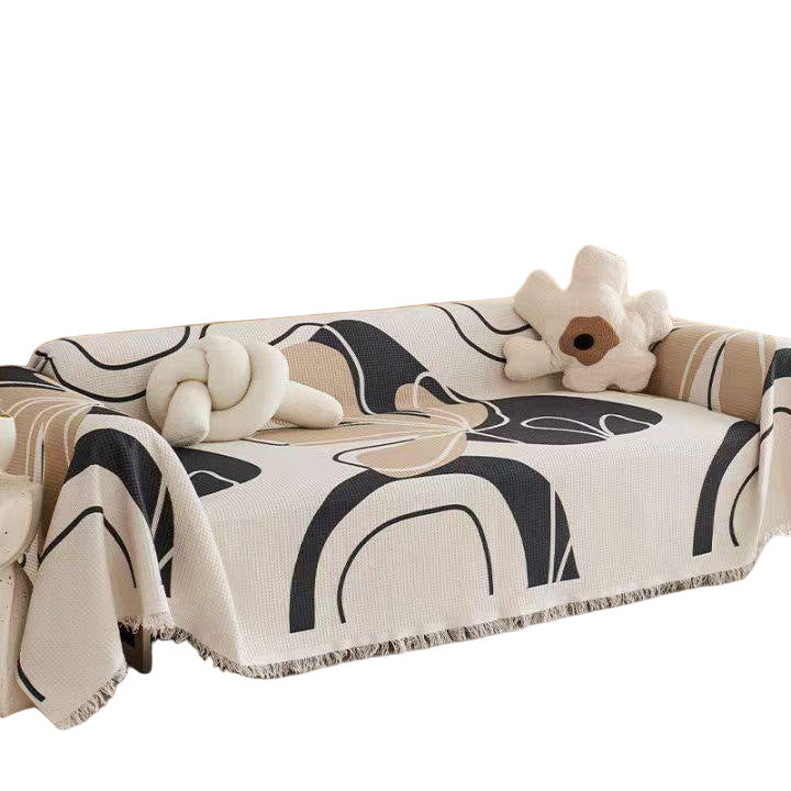 Artistic Patterned Sofa Throw Blanket