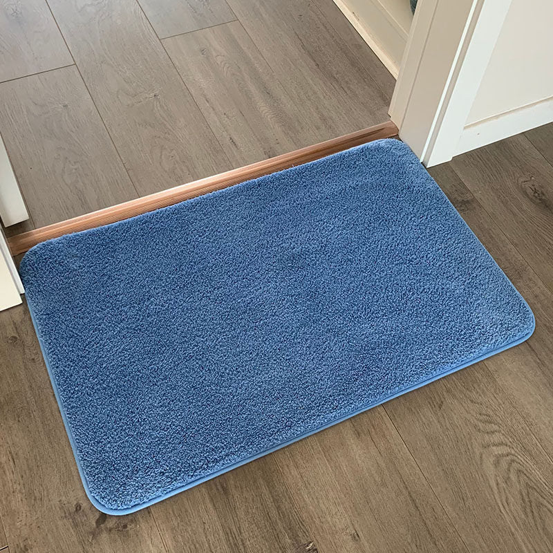 Plush Bathroom Floor Mat