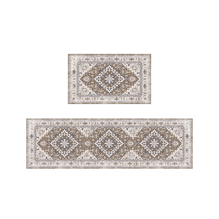 Vintage Floral Print Table Runner Set Kalsten