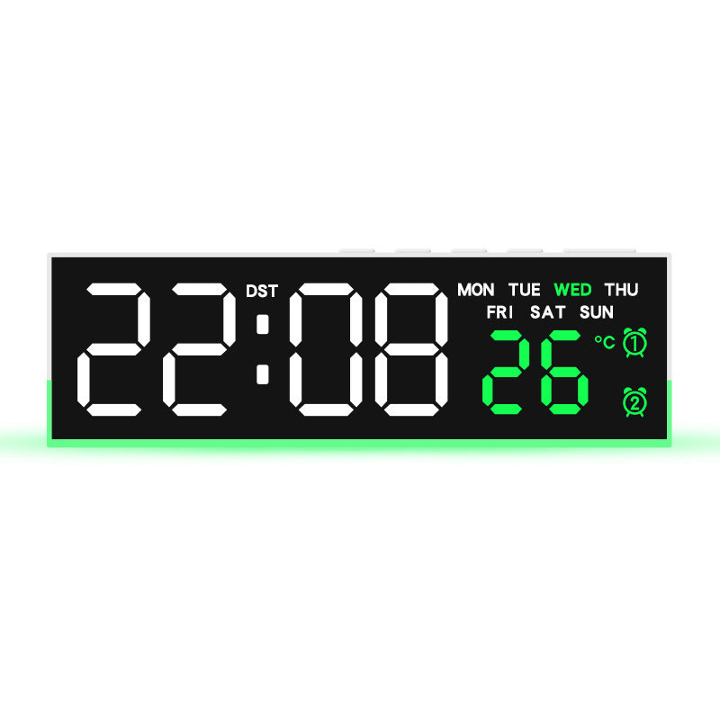 Alarm clock with digital display and temperature display Kalsten