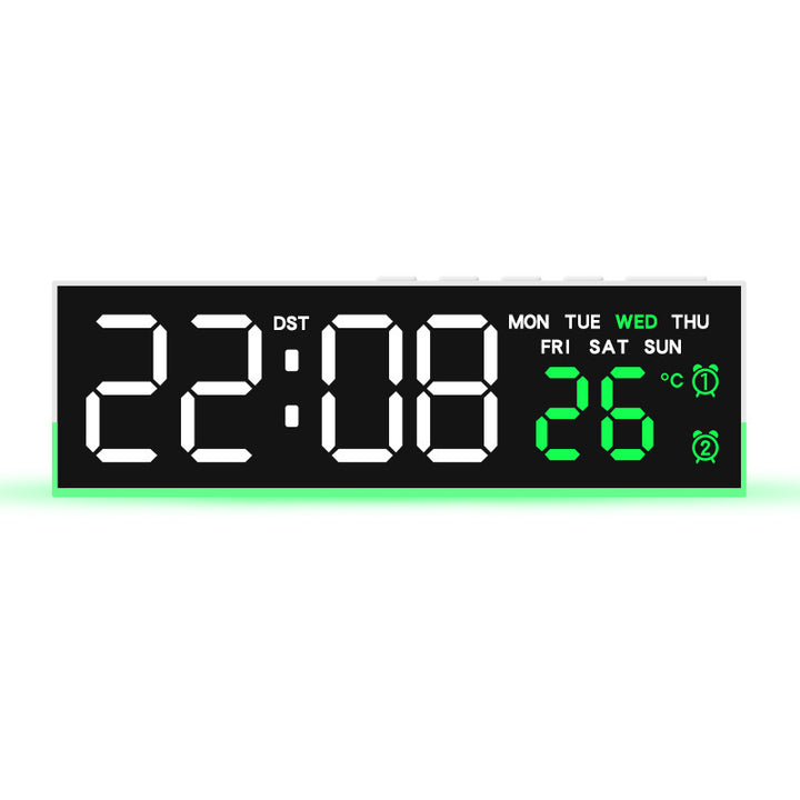 Alarm clock with digital display and temperature display Kalsten