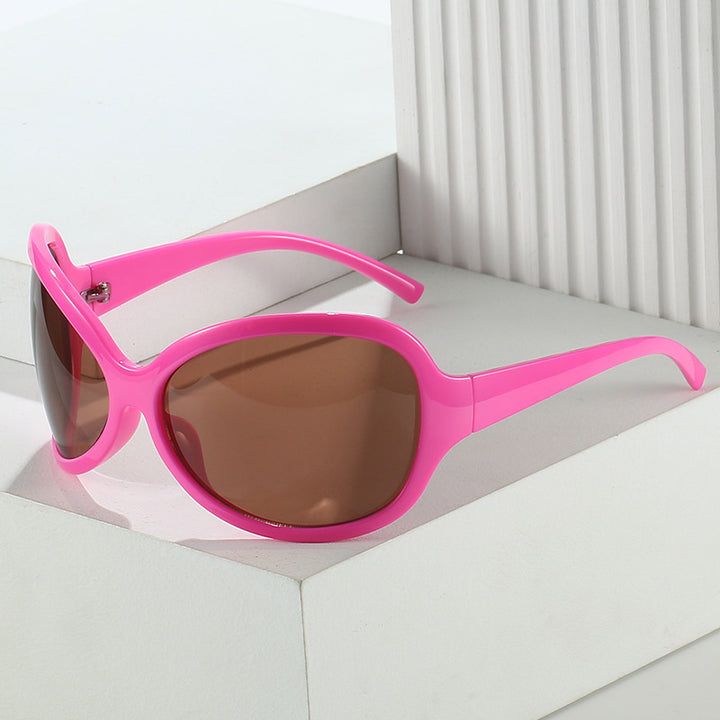 Stylish Oversized Shield Sunglasses Kalsten 1787812453