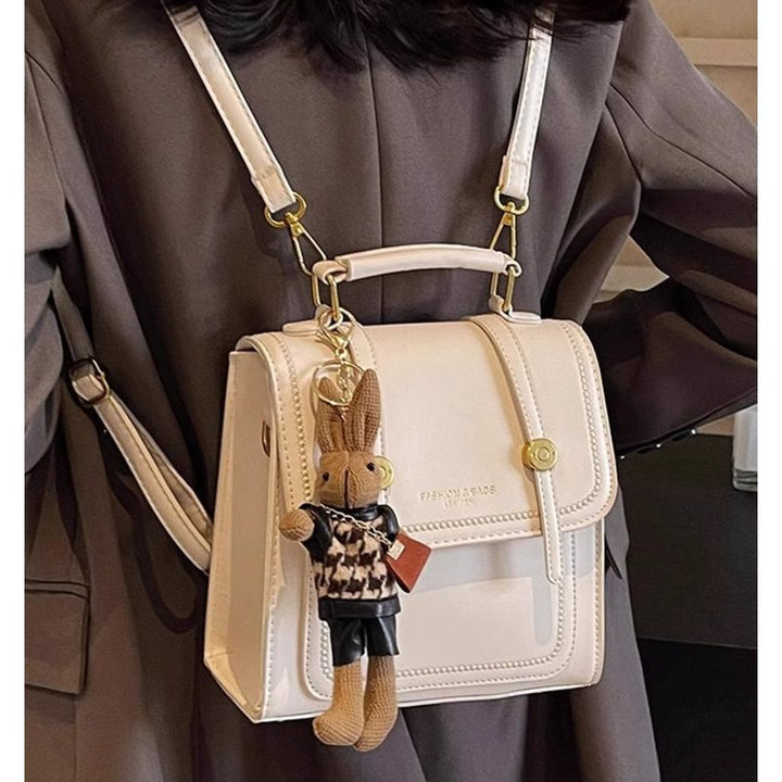 Vintage-Inspired Structured Satchel Bag Kalsten