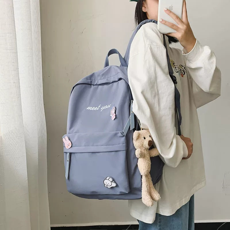 Backpack with Playful Character Design Kalsten