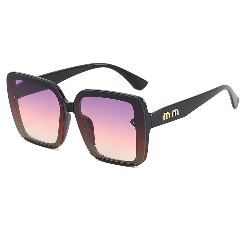 Women's fashionable square sunglasses with gradient lenses Kalsten