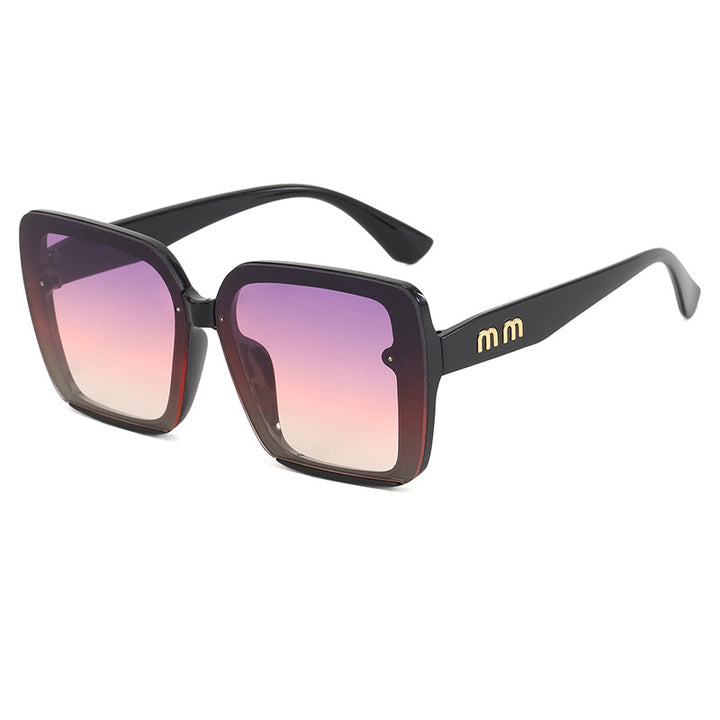 Women's fashionable square sunglasses with gradient lenses Kalsten