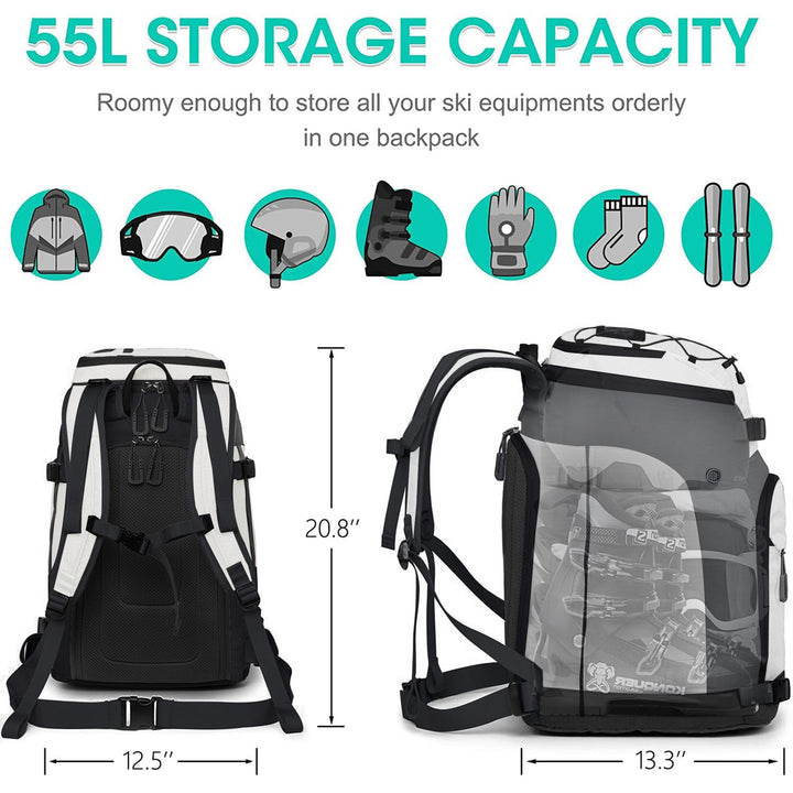 Versatile Outdoor Adventure Backpack Kalsten
