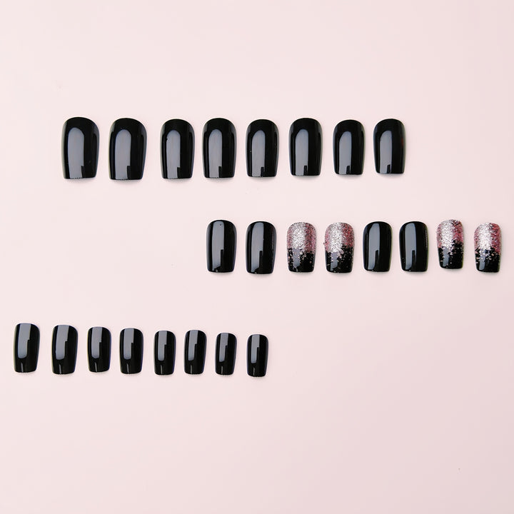 Press-on nails with shimmering ombre effect Kalsten