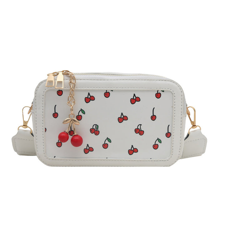 Fun Cherry Print Crossbody Bag Kalsten