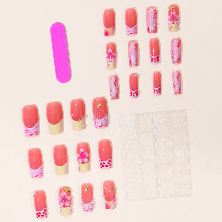 Artistic Floral Nail Art Set Kalsten