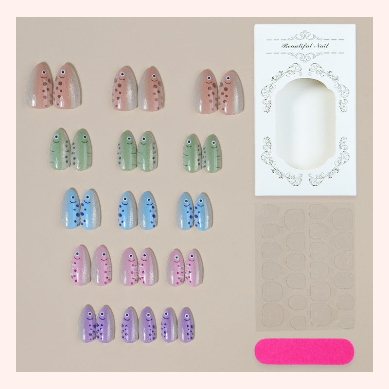 Creative nail art set with artistic patterns Kalsten