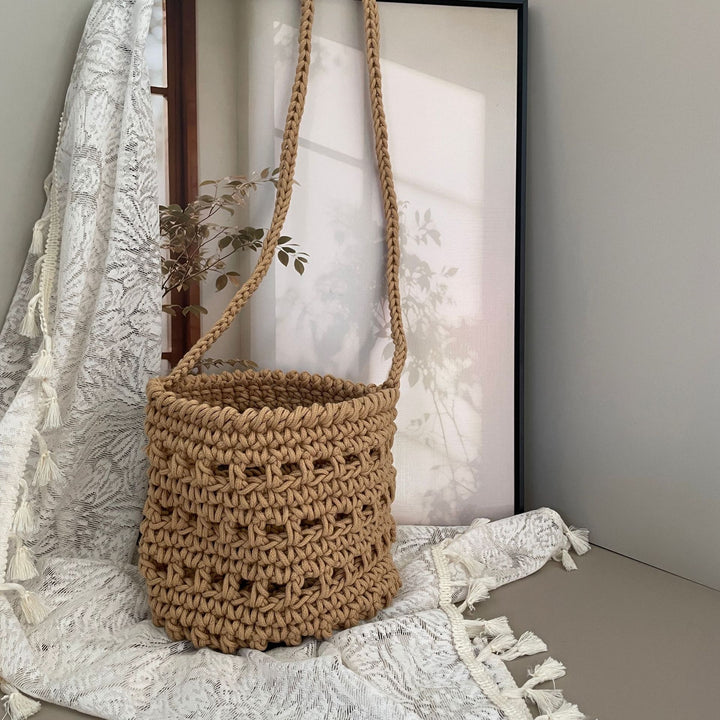 Hand-knotted tote bag Kalsten