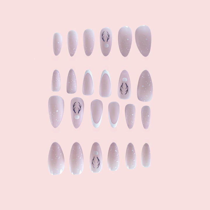 Artistic Almond-Shaped Nail Extensions Kalsten