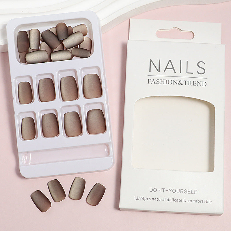 DIY Natural Finish Press-On Nail Tips Kalsten