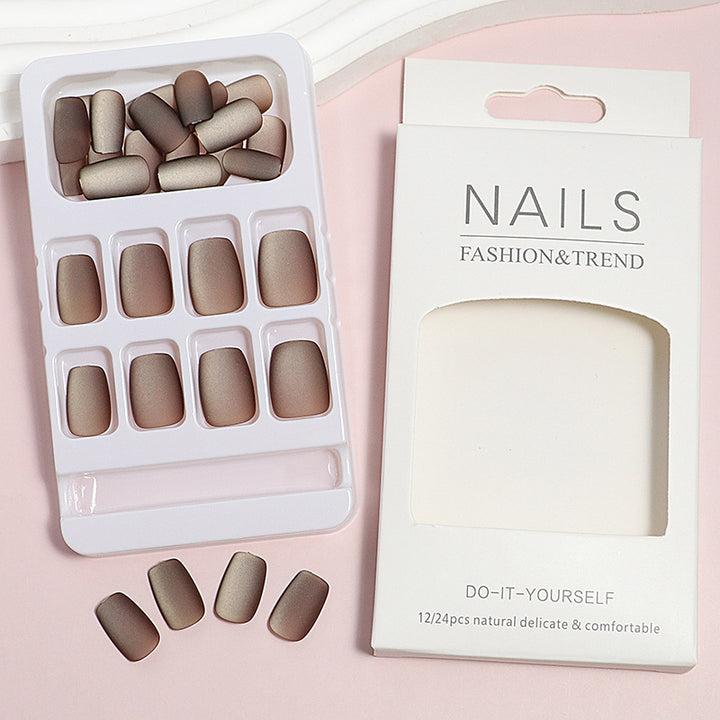 DIY Natural Finish Press-On Nail Tips Kalsten