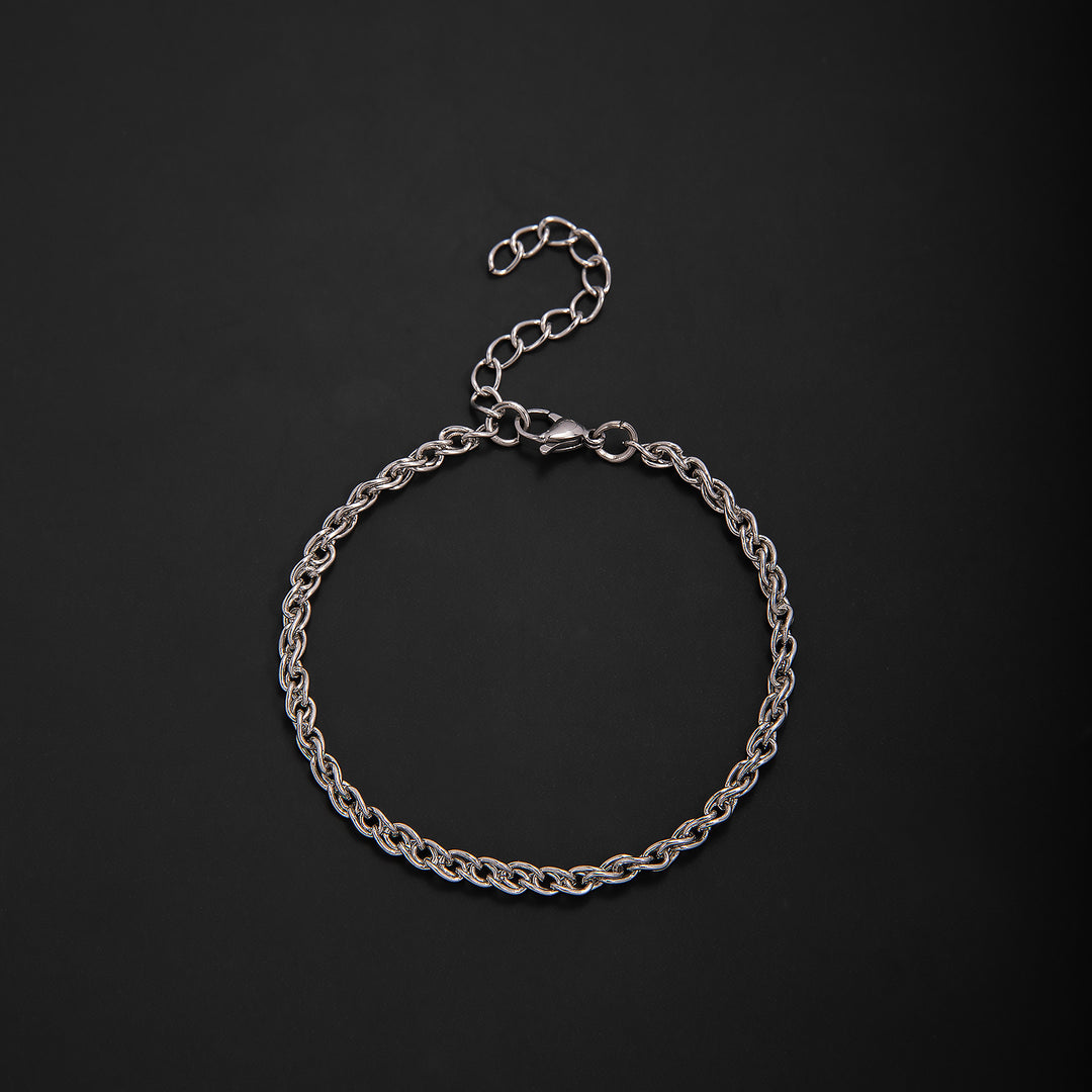 Interlaced Metal Link Bracelet Kalsten